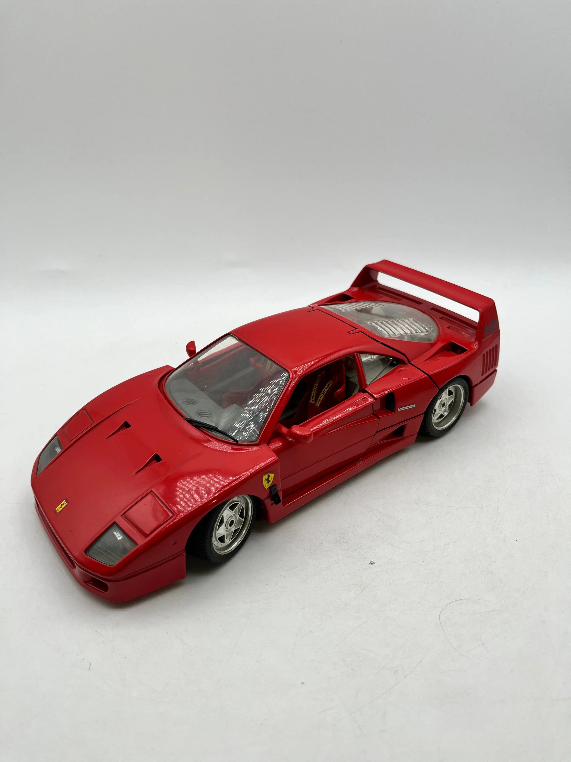 1:18 1987 Ferrari F40 -- Red w/Grey or Red Interior KK-Scale - Urango FRENLY BRICKS - Open 7 Days image 1