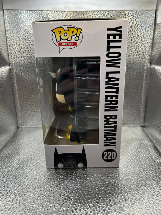 Funko pop #220 Dc Yellow Lantern Batman FRENLY BRICKS - Open 7 Days