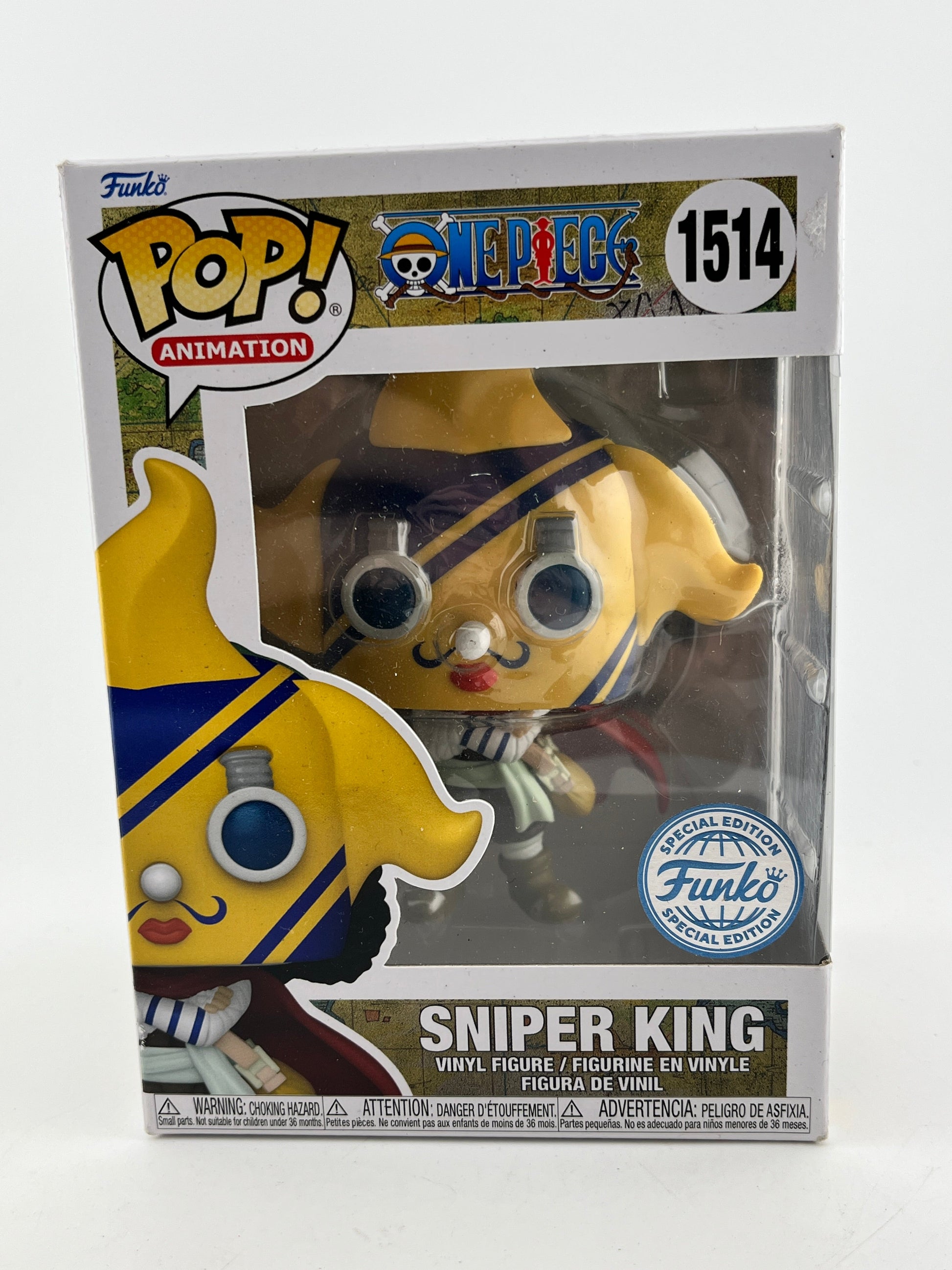 Funko POP! Animation One Piece - Sniper King #1514 - Special Edition FRENLY BRICKS - Open 7 Days