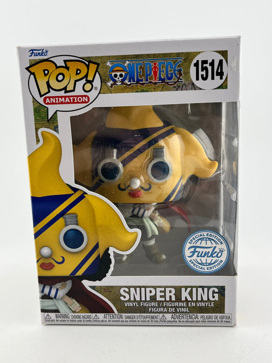 Funko POP! Animation One Piece - Sniper King #1514 - Special Edition FRENLY BRICKS - Open 7 Days
