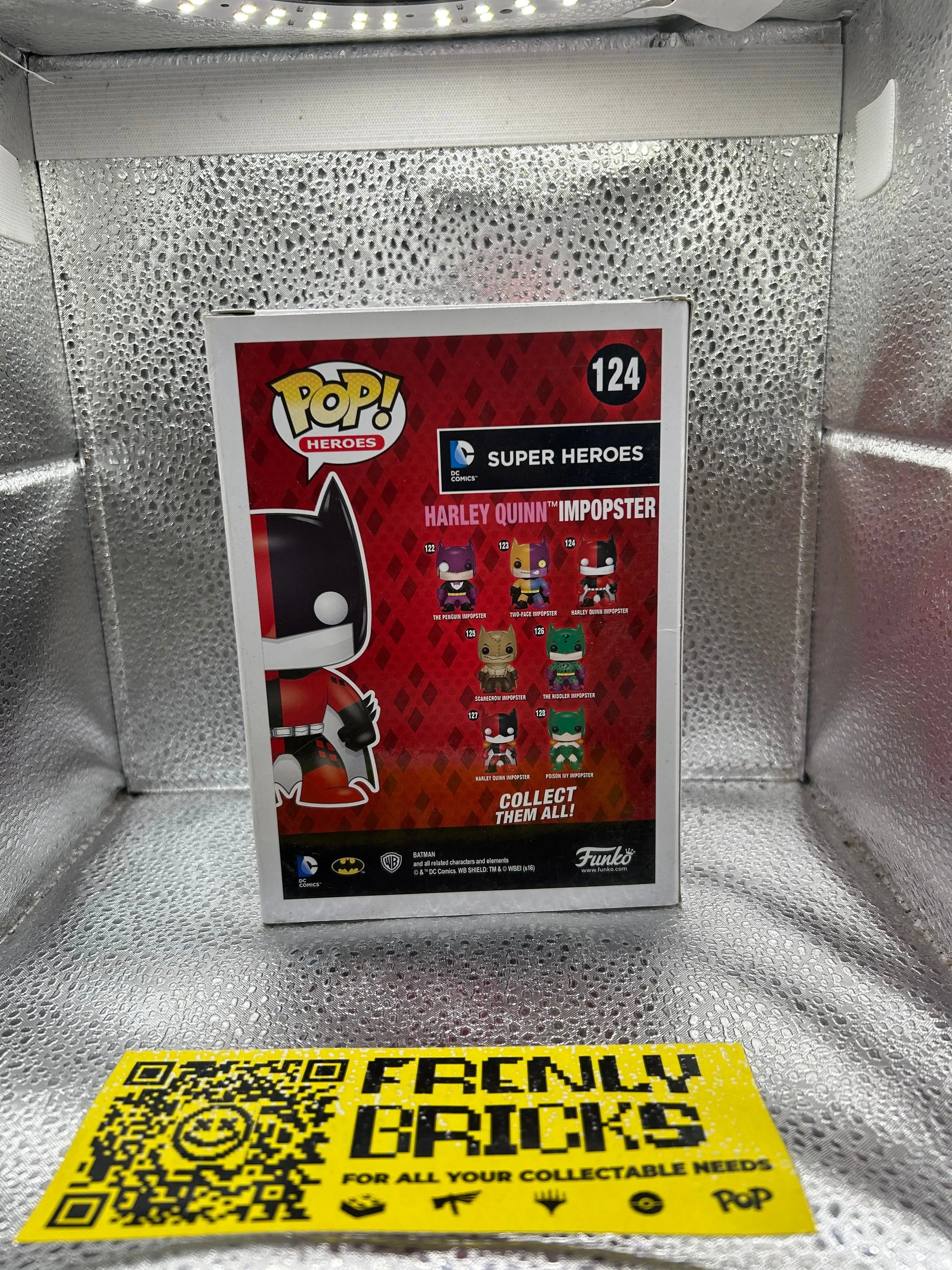 Pop Vinyl #124 Dc Harley Quinn Impopster FRENLY BRICKS - Open 7 Days