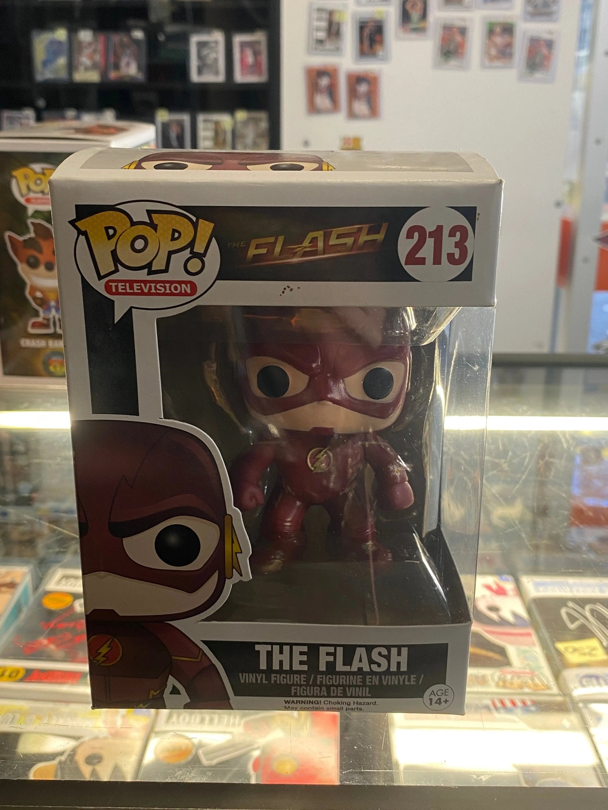 Funko POP! Television flash #213 the flash FRENLY BRICKS - Open 7 Days