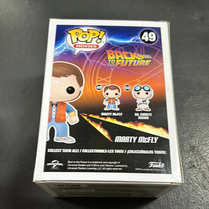 Funko Pop Movies Back to the Future #49 Marty McFly Vinyl FRENLY BRICKS - Open 7 Days