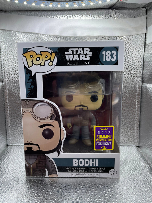 Funko Pop! Vinyl: Star Wars - Bodhi -SDCC - 2017 Summer Con Exclusive Rogue One FRENLY BRICKS - Open 7 Days