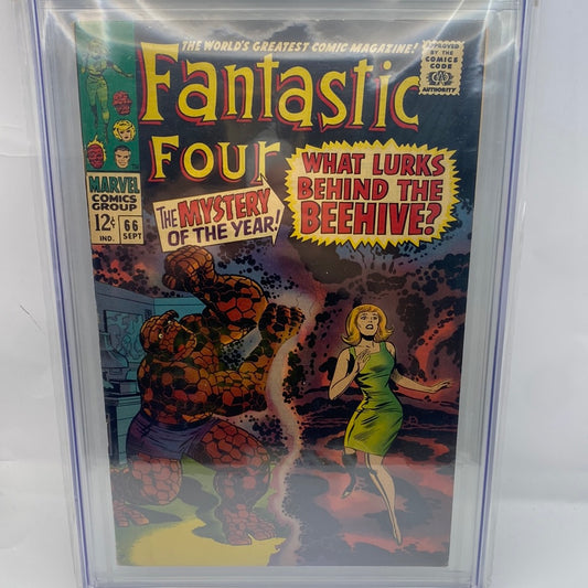 Fantastic Four #66 September 1967 CGC 5.5 FRENLY BRICKS - Open 7 Days