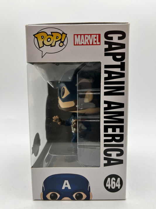 Funko POP! Marvel Avengers Captain America #464 - Special Edition FRENLY BRICKS - Open 7 Days