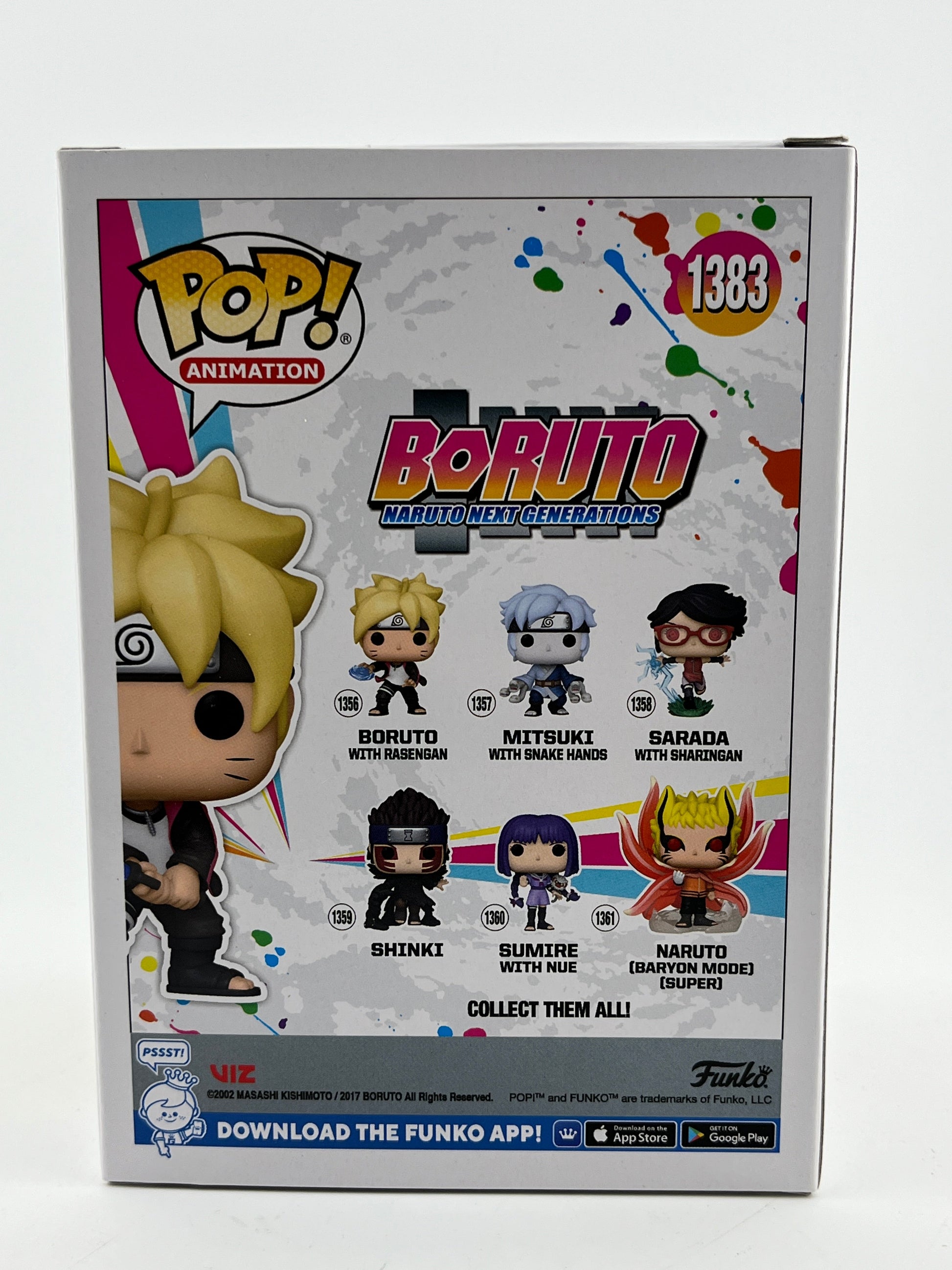 Funko POP! Animation Boruto - Boruto With Chakra Blade #1383 - Glow Chase Limited Edition FRENLY BRICKS - Open 7 Days