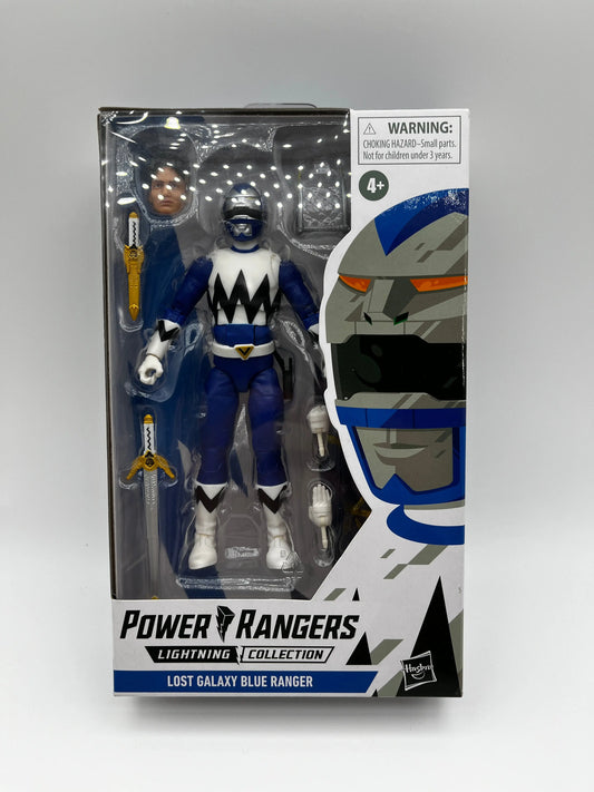 Hasbro Power Rangers Lightning Collection 6" LOST GALAXY Blue Ranger 1:12 Figure FRENLY BRICKS - Open 7 Days