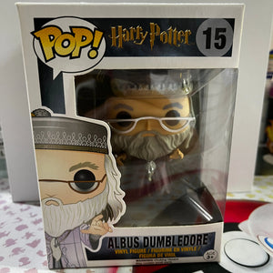 Funko Pop Vinyl Harry Potter Albus Dumbledore #15 FRENLY BRICKS - Open 7 Days