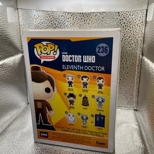 FUNKO POP TELEVISION DOCTOR WHO #236 ELEVENTH DOCTOR (with FEZ & MOP) VINYL FRENLY BRICKS - Open 7 Days