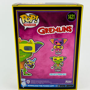 Funko POP! Movies Gremlins - Stripe #1421 - Special Blacklight Edition FRENLY BRICKS - Open 7 Days