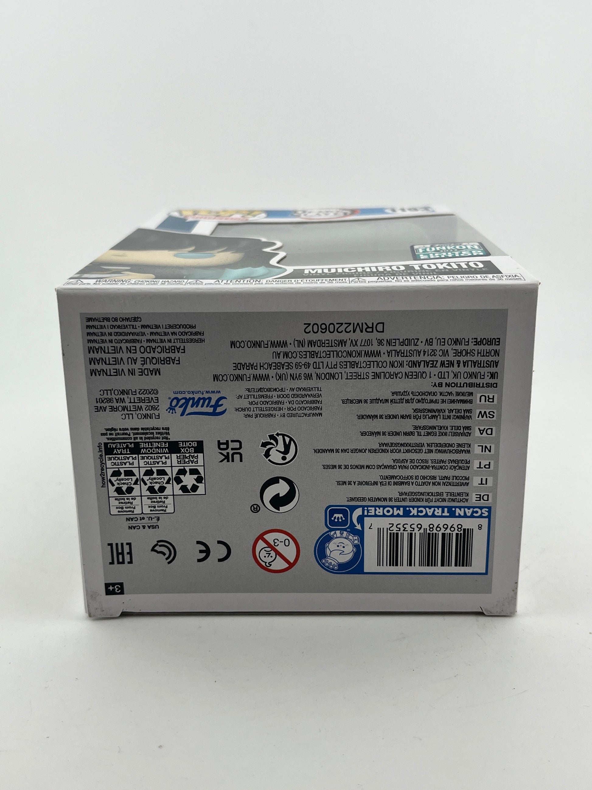 Funko POP! Animation Demon Slayer - Muichiro Tokito #1193 - Funkon 2022 LE FRENLY BRICKS - Open 7 Days