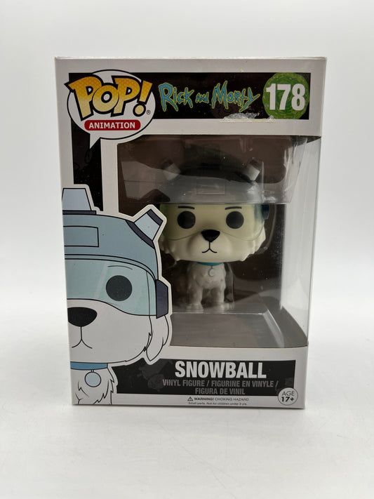 Funko POP! Animation Rick and Morty Snowball #178 - Vinyl Collectable FRENLY BRICKS - Open 7 Days