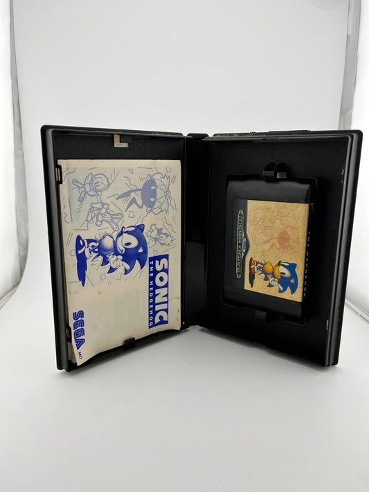 Sonic the Hedgehog 1991 Sega Mega Drive - Instructions + Case - untested FRENLY BRICKS - Open 7 Days