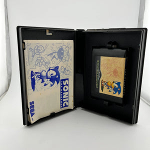 Sonic the Hedgehog 1991 Sega Mega Drive - Instructions + Case - untested FRENLY BRICKS - Open 7 Days
