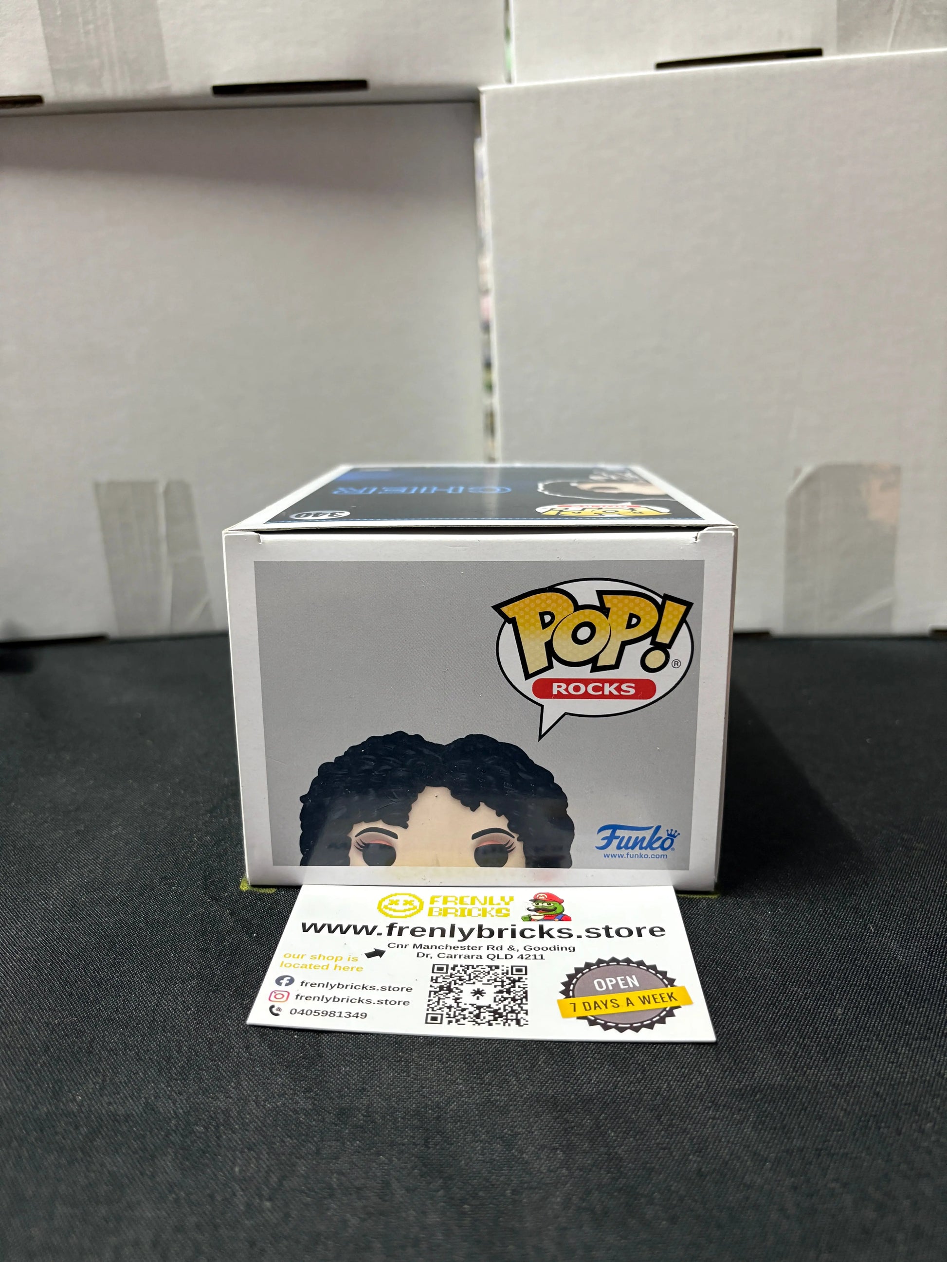 FUNKO Pop Vinyl Cher #340 FRENLY BRICKS - Open 7 Days
