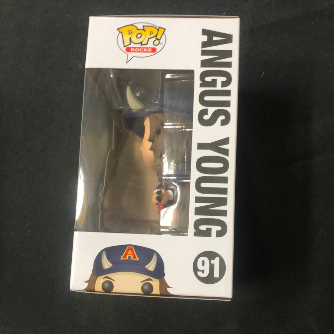 ACDC ANGUS YOUNG CHASE #91 FUNKO POP ROCKS VINYL LIMITED EDITION FRENLY BRICKS - Open 7 Days