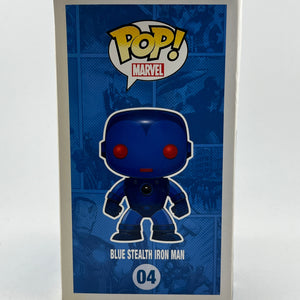 Funko POP! Marvel - Iron Man Stealth Suit #04 - Semi Sun Faded Box FRENLY BRICKS - Open 7 Days