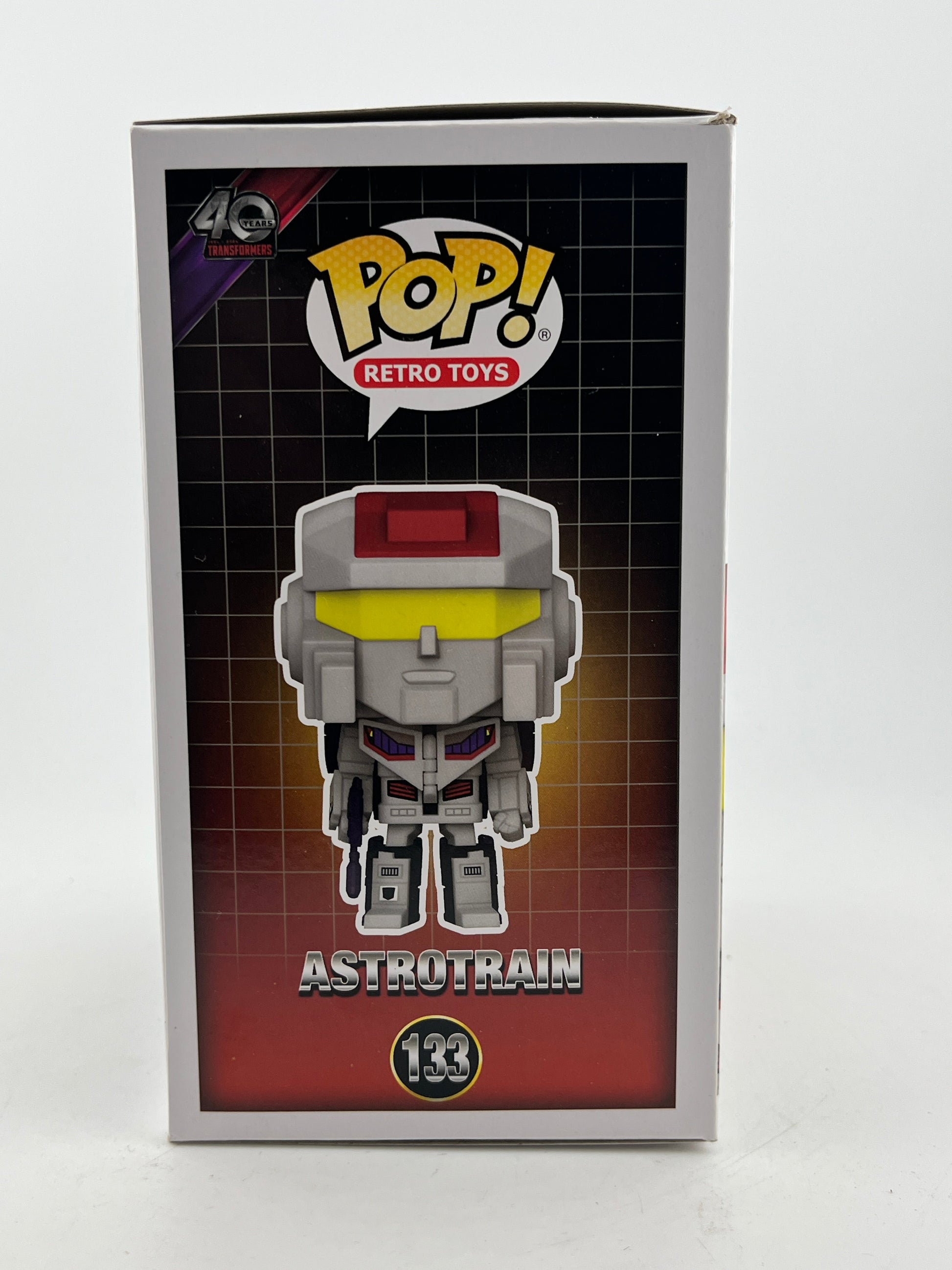 Funko POP! Retro Toys Transformers - AstroTrain #133 - 40th Anniversary FRENLY BRICKS - Open 7 Days