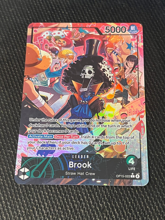 Brook (OP15-022) (Alternate Art) OP15-022 Adventure on Kami's Island Foil FRENLY BRICKS - Open 7 Days