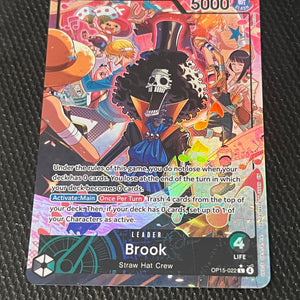Brook (OP15-022) (Alternate Art) OP15-022 Adventure on Kami's Island Foil FRENLY BRICKS - Open 7 Days