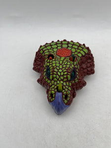 Vintage 1993 Mighty Max Blows Up Dino Lab InComplete Figure Playset Bluebird