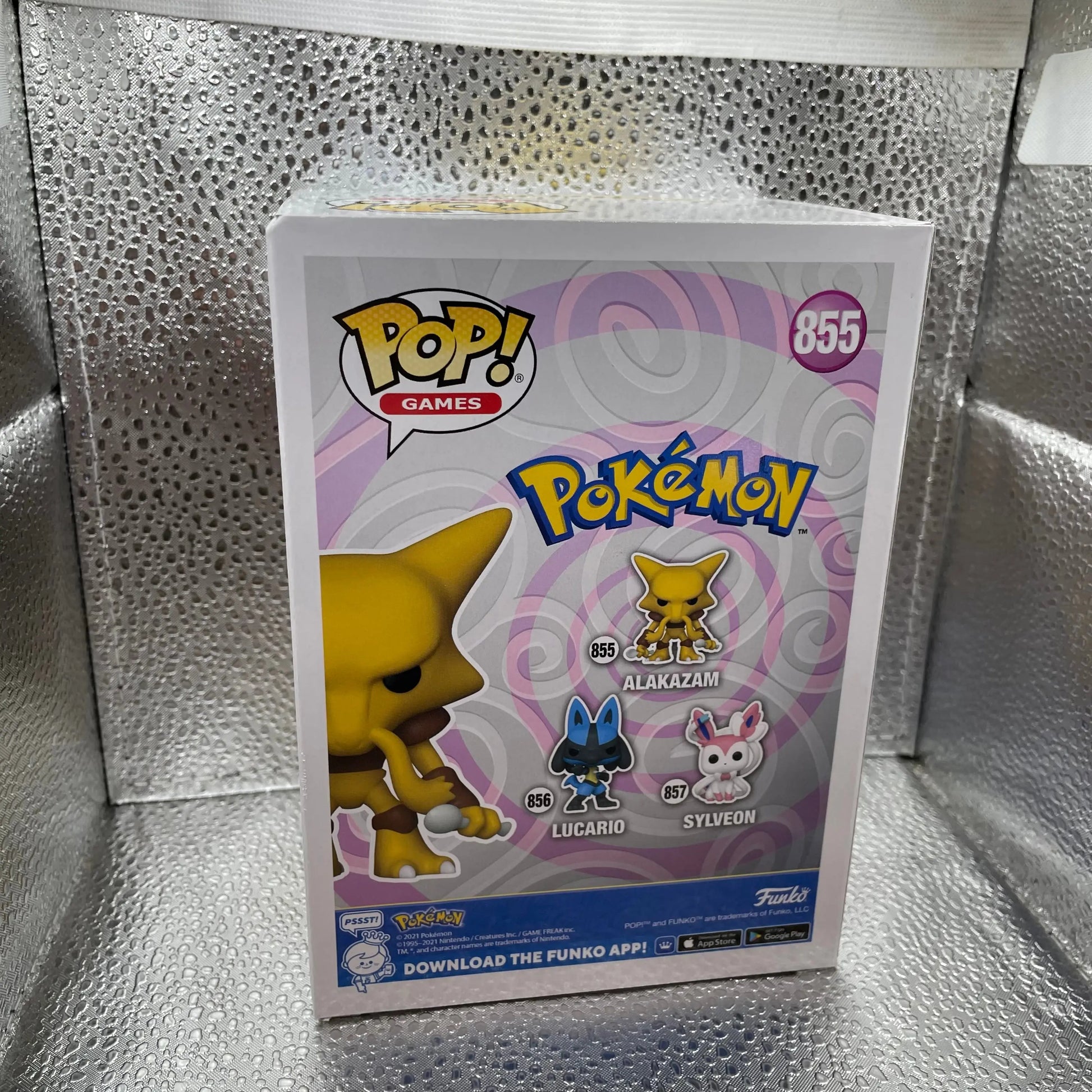 Funko Pop Vinyl Pokemon #855 Alakazam Nintendo FRENLY BRICKS - Open 7 Days