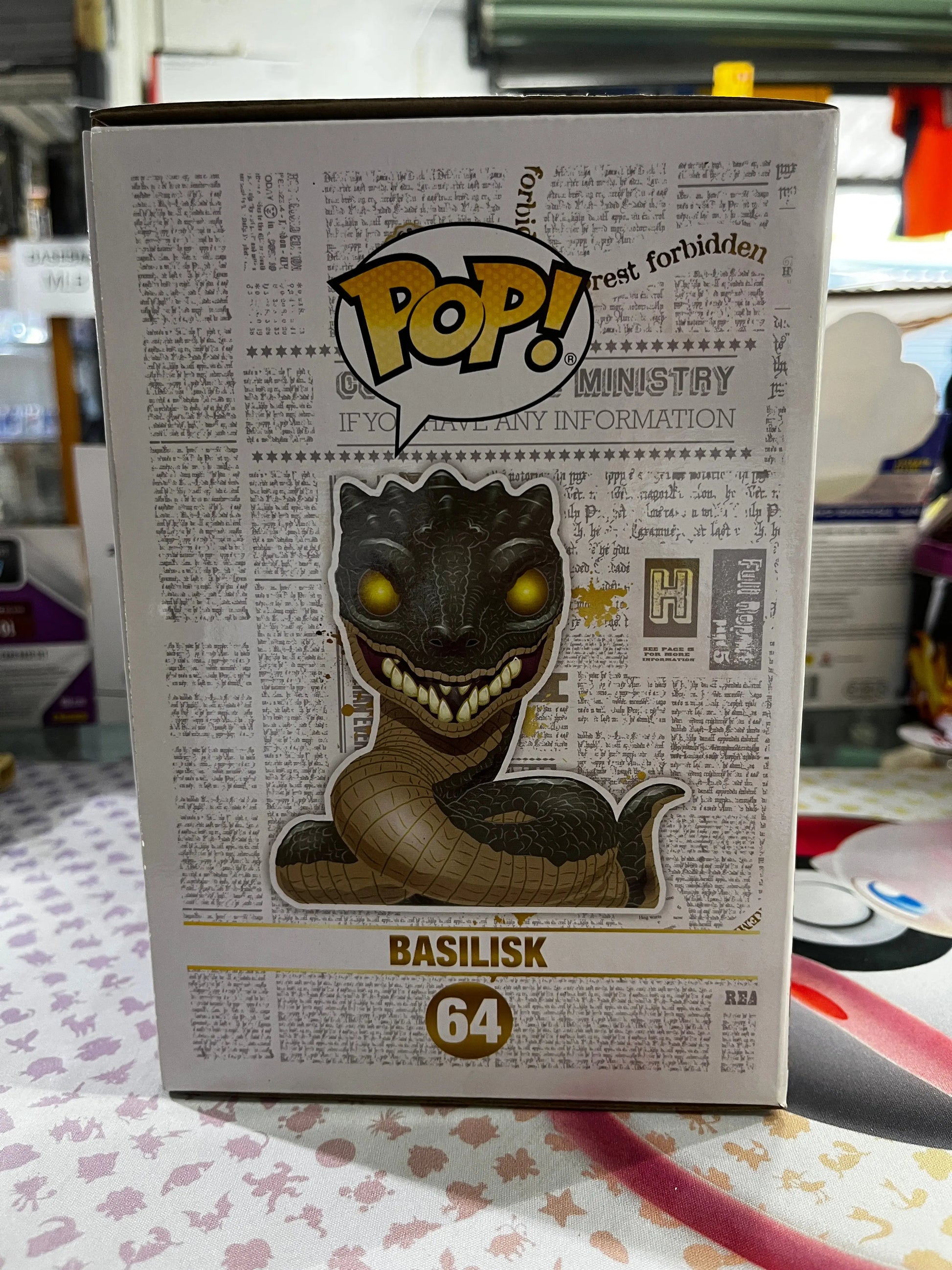 Funko Pop Vinyl Harry Potter Basilisk #64 FRENLY BRICKS - Open 7 Days