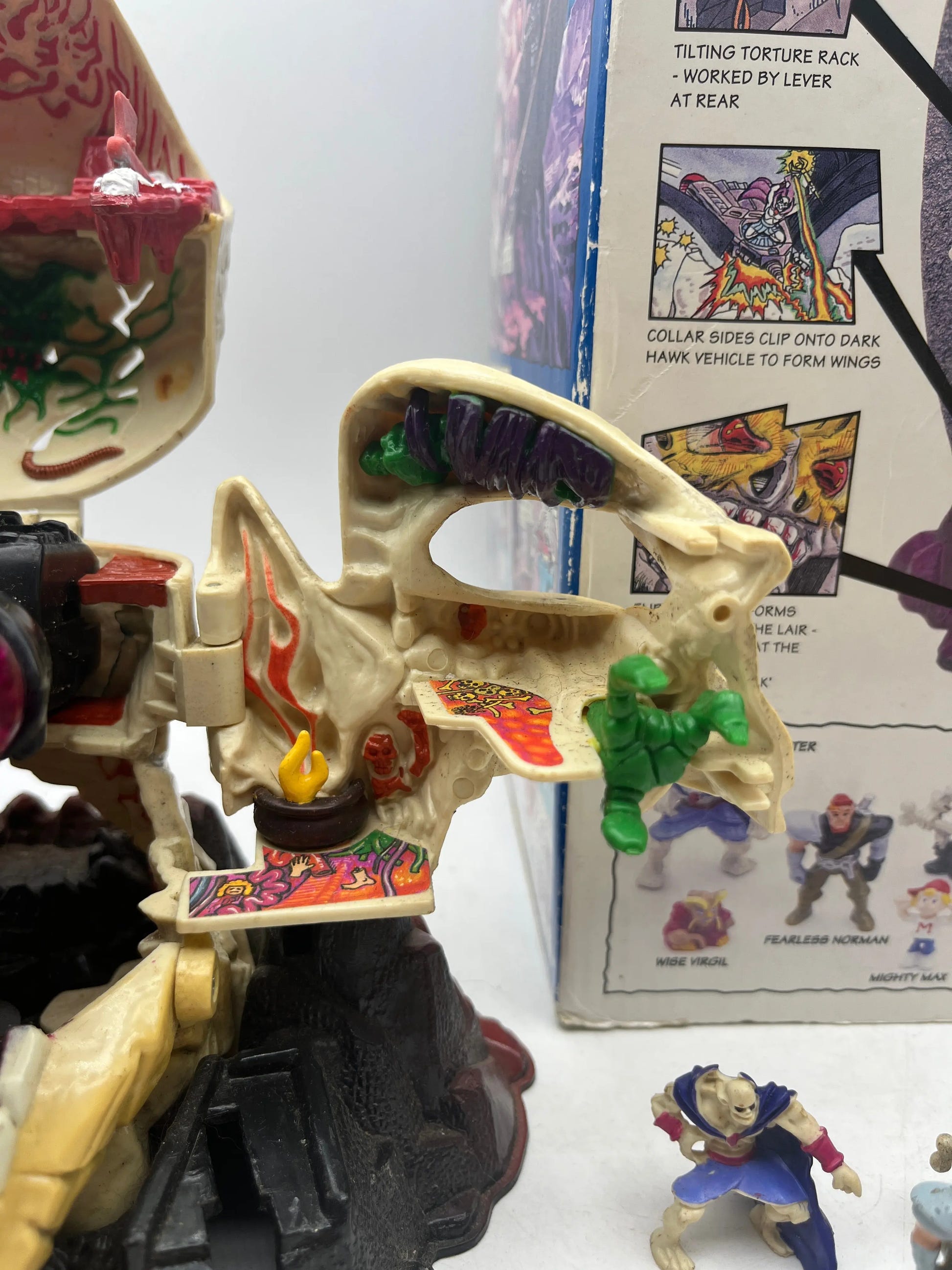 Mighty Max Skullmaster Mega Heads Playset with Figures Bundle FRENLY BRICKS - Open 7 Days image 10