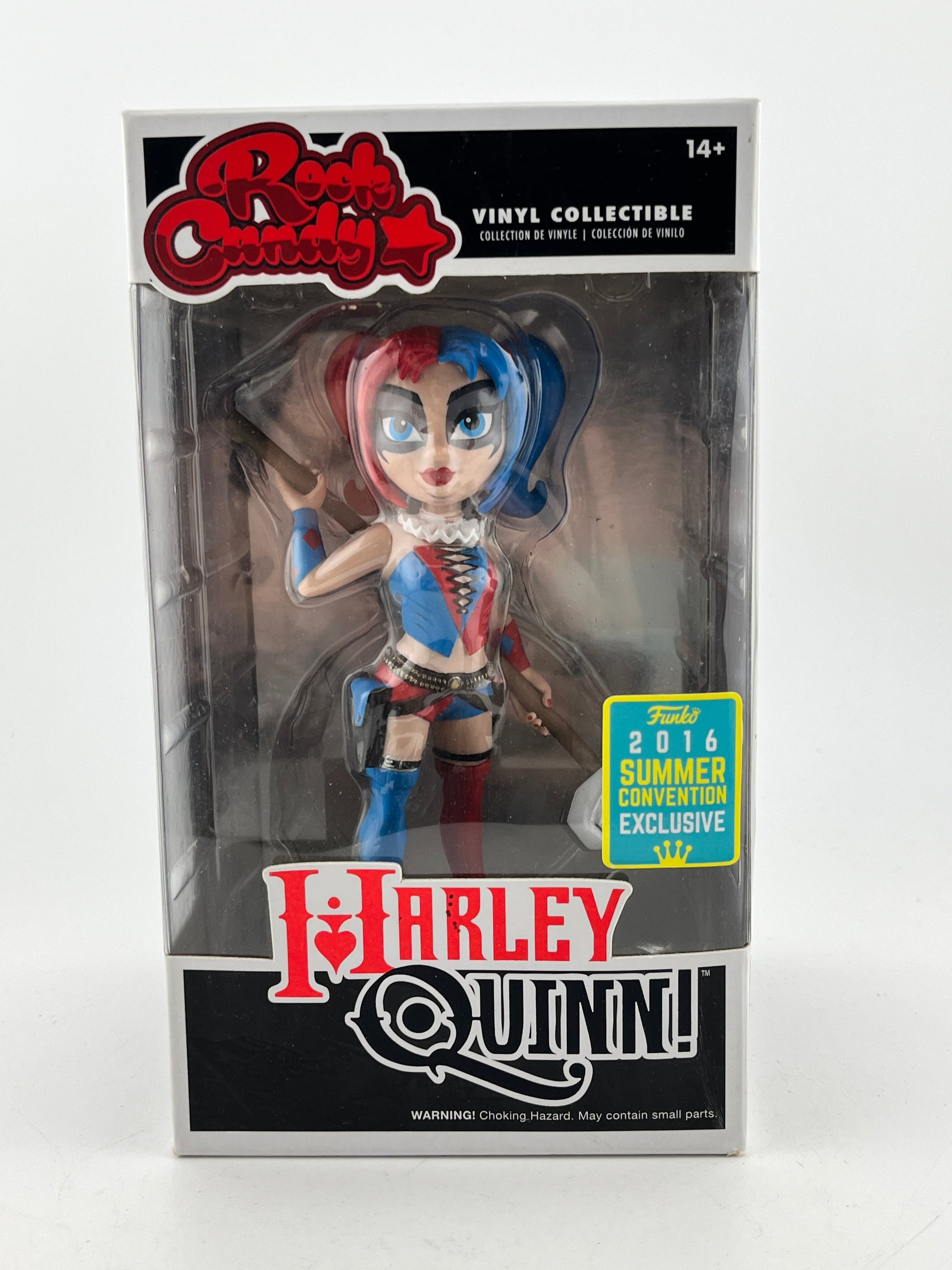 Funko Rock Candy - Harley Quinn! - 2016 Summer Convention Exclusive FRENLY BRICKS - Open 7 Days