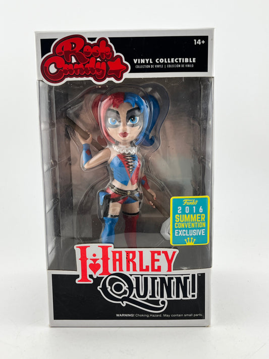 Funko Rock Candy - Harley Quinn! - 2016 Summer Convention Exclusive FRENLY BRICKS - Open 7 Days