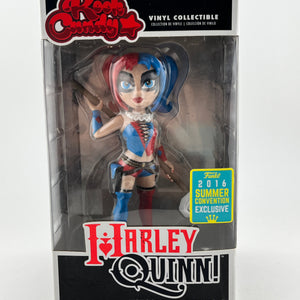 Funko Rock Candy - Harley Quinn! - 2016 Summer Convention Exclusive FRENLY BRICKS - Open 7 Days