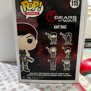 FUNKO POP VINYL Games Gears of War Kat Diaz #115 FRENLY BRICKS - Open 7 Days