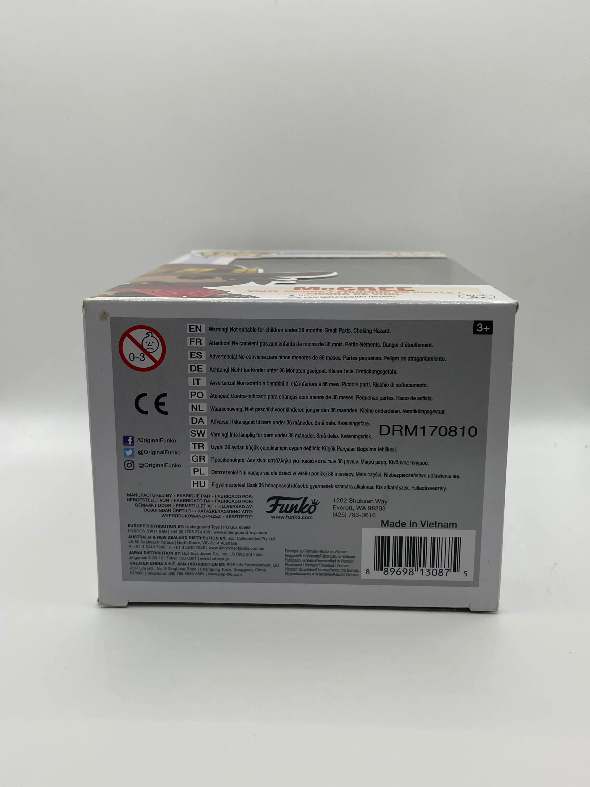 Funko POP! Games overwatch #182 McCree FRENLY BRICKS - Open 7 Days