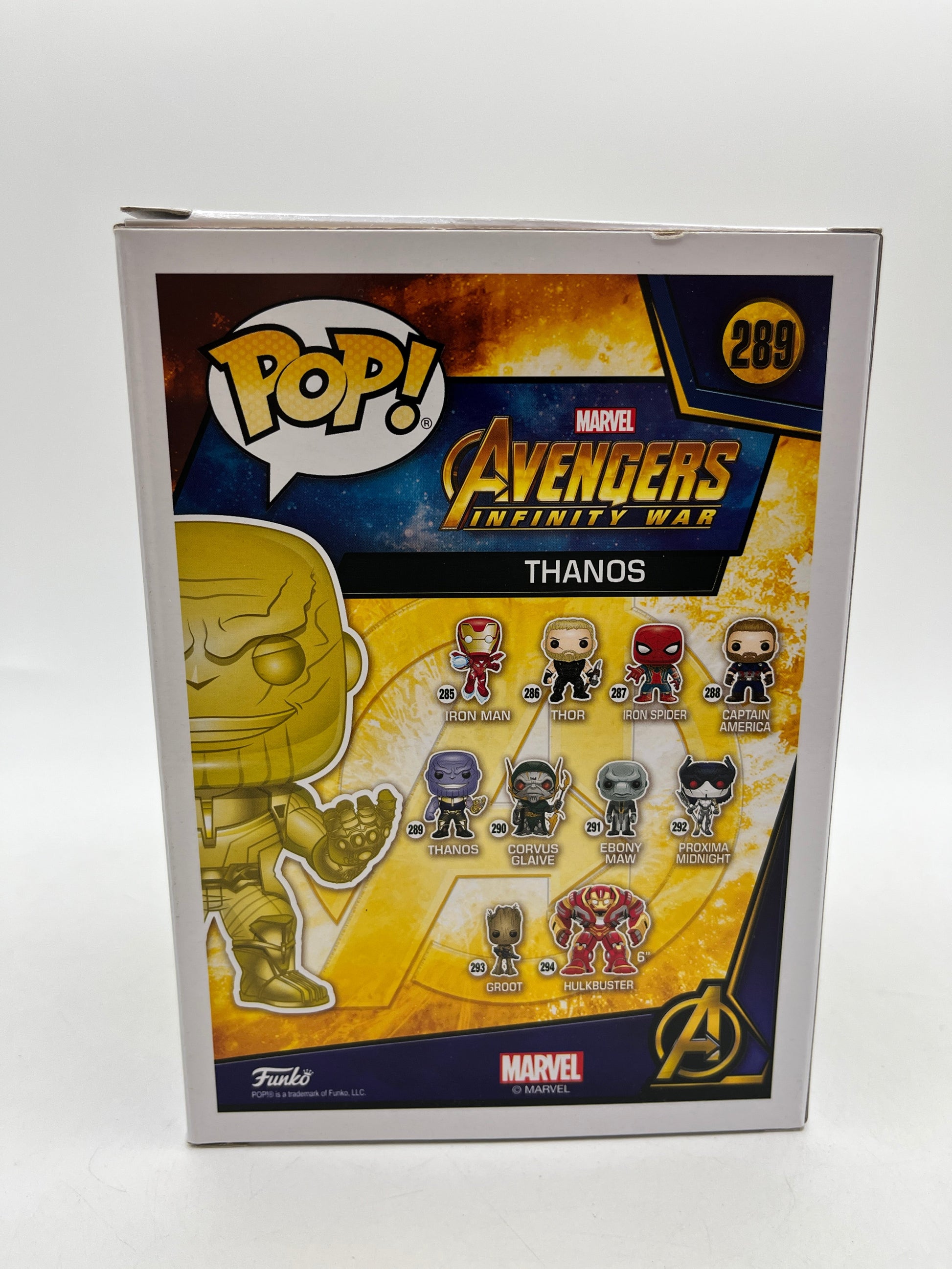 Funko POP! Marvel Avengers Infinity War - Thanos #289 - Walmart Exclusive FRENLY BRICKS - Open 7 Days