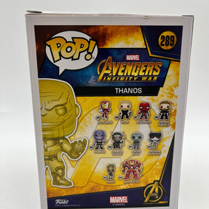 Funko POP! Marvel Avengers Infinity War - Thanos #289 - Walmart Exclusive FRENLY BRICKS - Open 7 Days