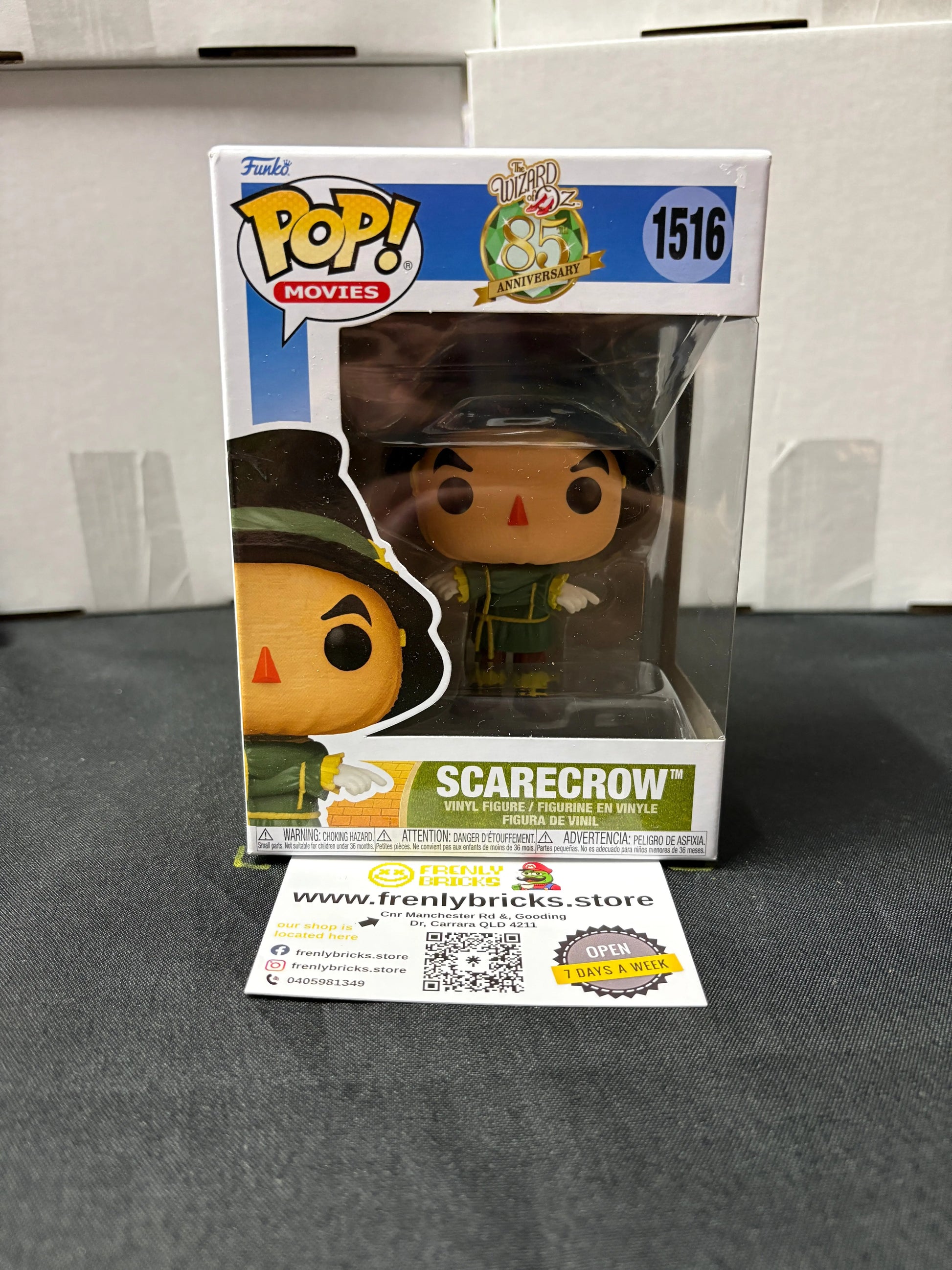 FUNKO Pop Vinyl Scarecrow  #1516 FRENLY BRICKS - Open 7 Days