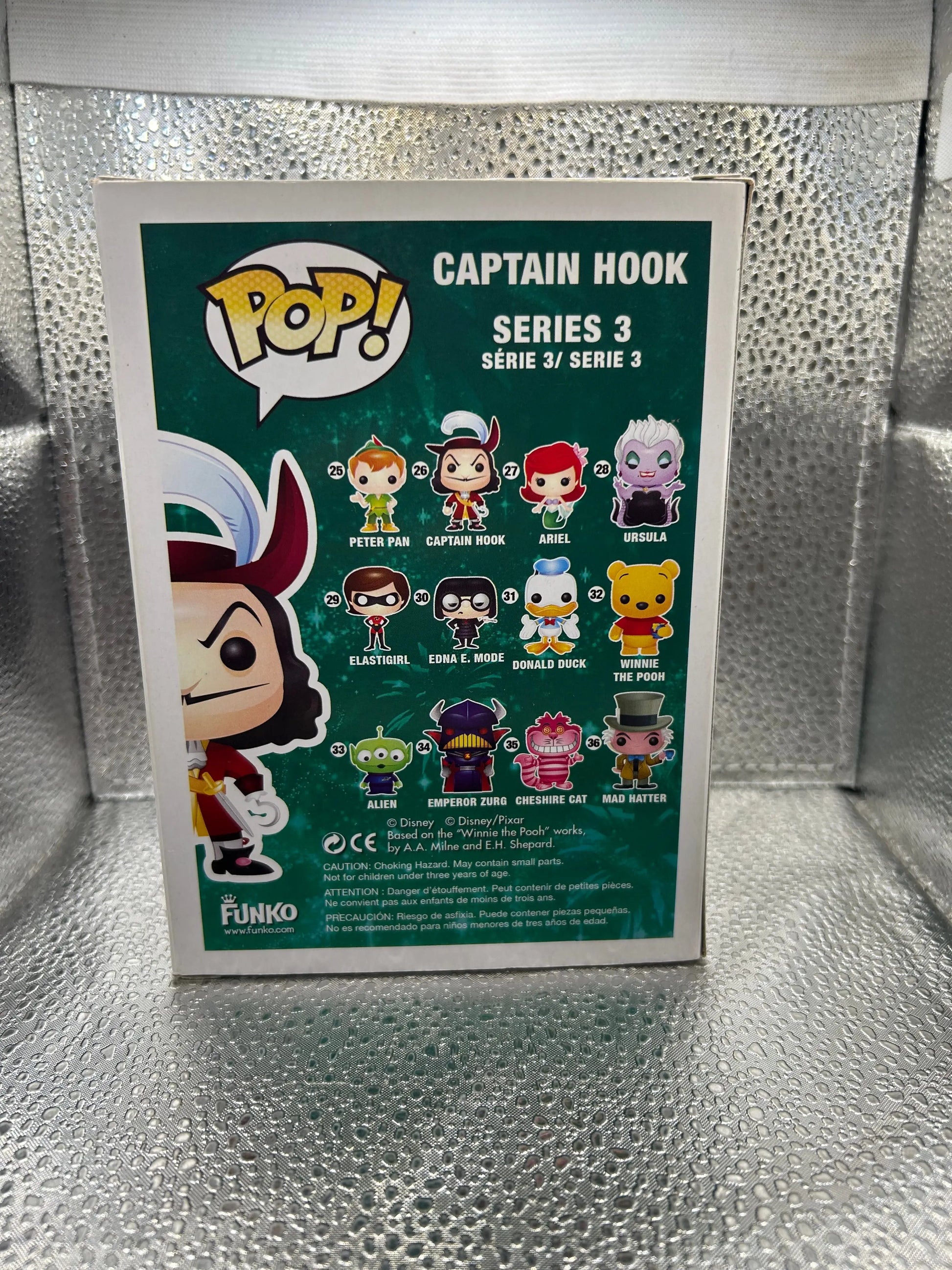 Funko Pop Vinyl #26 Captain Hook FRENLY BRICKS - Open 7 Days