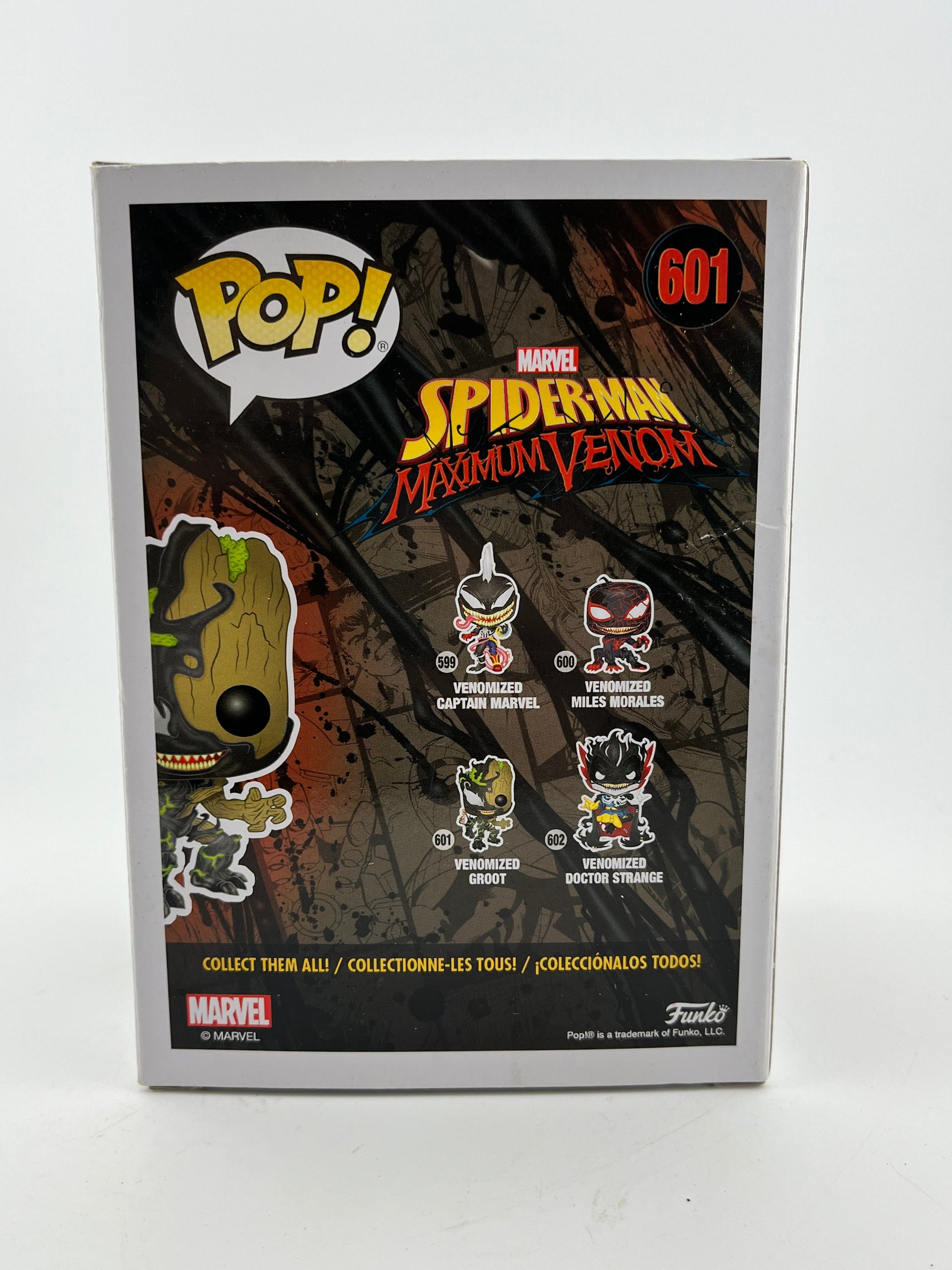 Funko POP! Marvel Spider-Man Maximum Venom - Venomized Groot #601 - Vinyl Collectable FRENLY BRICKS - Open 7 Days