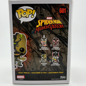 Funko POP! Marvel Spider-Man Maximum Venom - Venomized Groot #601 - Vinyl Collectable FRENLY BRICKS - Open 7 Days
