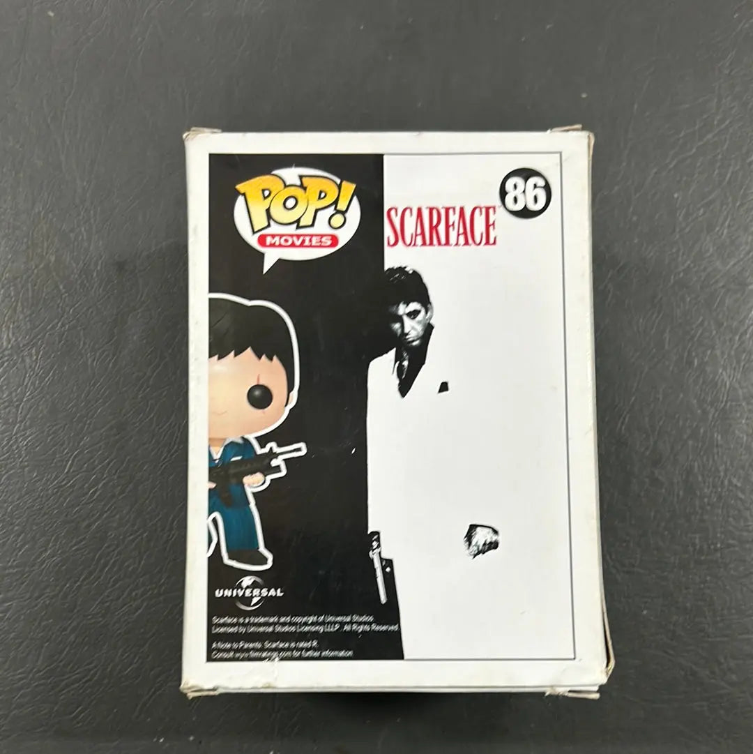 Scarface 86 Tony Montana Heavy Box Damage FRENLY BRICKS - Open 7 Days