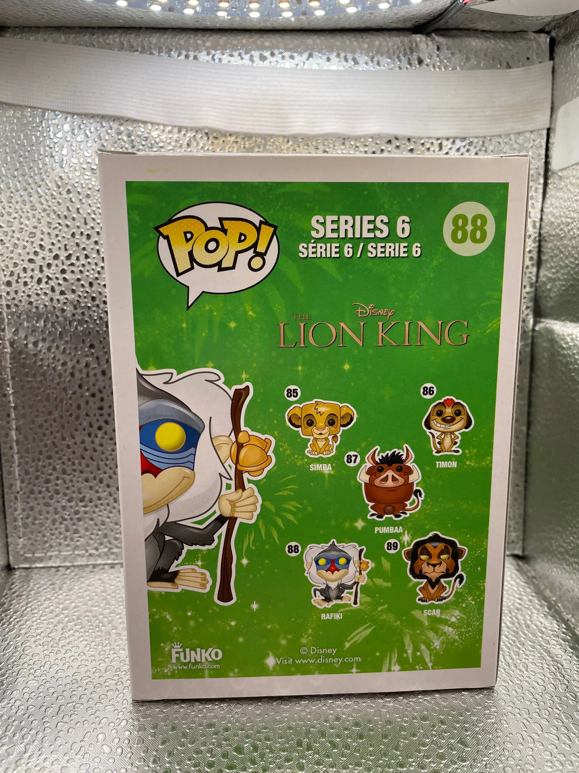 Lion King Rafiki Funko Pop! Vinyl Disney Baboon Monkey Figure #88 Simba Friend FRENLY BRICKS - Open 7 Days