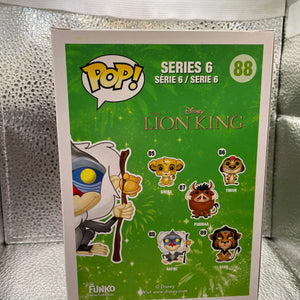 Lion King Rafiki Funko Pop! Vinyl Disney Baboon Monkey Figure #88 Simba Friend FRENLY BRICKS - Open 7 Days