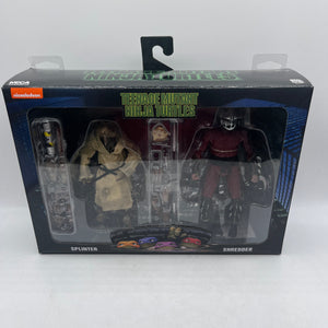 Teenage Mutant Ninja Turtles TMNT Splinter Shredder 2-Pack NECA 7