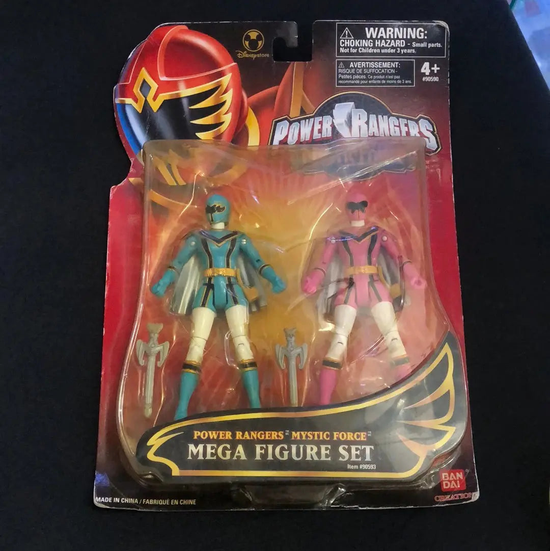 Power Rangers Mystic Force Disney Exclusive Blue & Pink FRENLY BRICKS - Open 7 Days