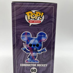 Funko POP! Disney Art Series Limited Edition Conductor Mickey #60 FRENLY BRICKS - Open 7 Days