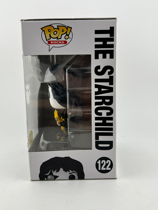 Funko POP! Rocks Kiss - The Starchild #122 - Glow In The Dark - Vinyl Collectable FRENLY BRICKS - Open 7 Days