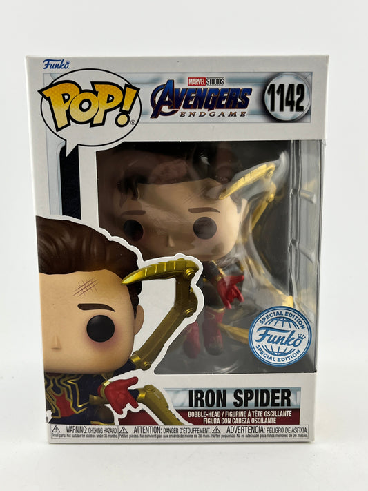 Funko POP! Marvel Avengers Endgame - Iron Spider #1142 - Vinyl Collectable FRENLY BRICKS - Open 7 Days
