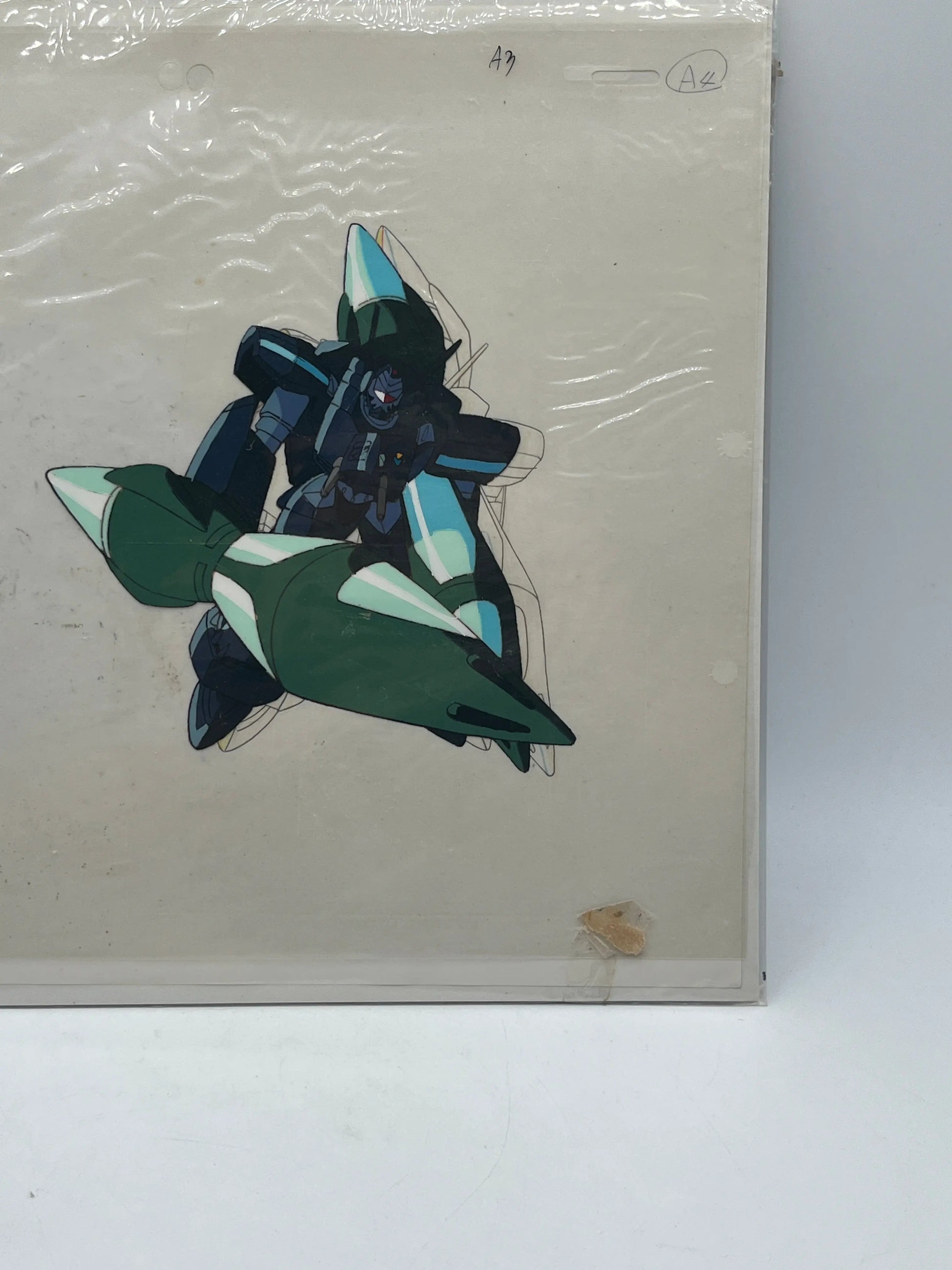 1994 Animation’s Production Cel - Macross 7 - “VF-17 Nightmare” - Hand Painted FRENLY BRICKS - Open 7 Days