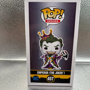 Funko Pop Vinyl #457 heroes Emperor The Joker FRENLY BRICKS - Open 7 Days